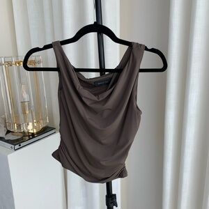 Coffee Taupe Top